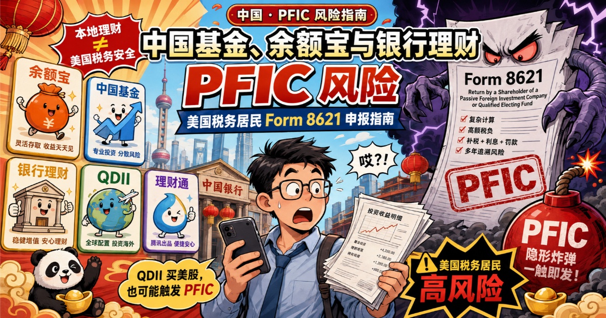 中国资产 PFIC 风险路径